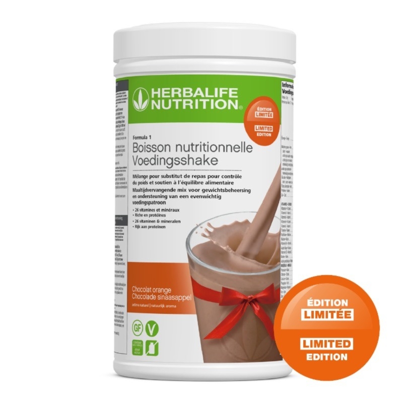 Herbalife F1 Voedingsshake: Chocolade Sinaasappel