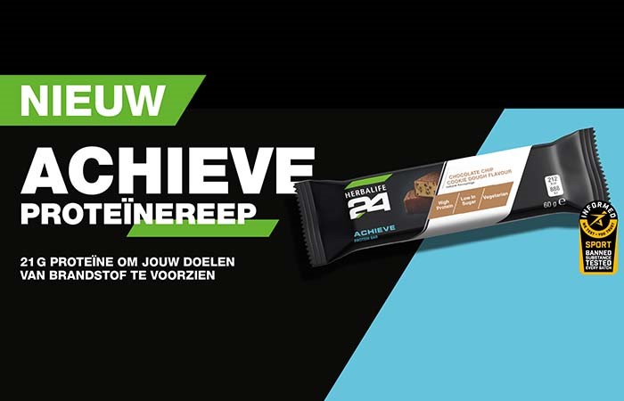 Herbalife 24 Achieve Proteinerepen CHOCOLATE CHIP COOKIE DOUGH SMAAK