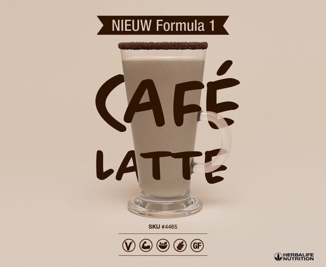 Formula 1 Café Latte Smaak