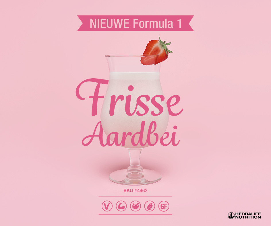 Herbalife Formula 1 Frisse Aardbei