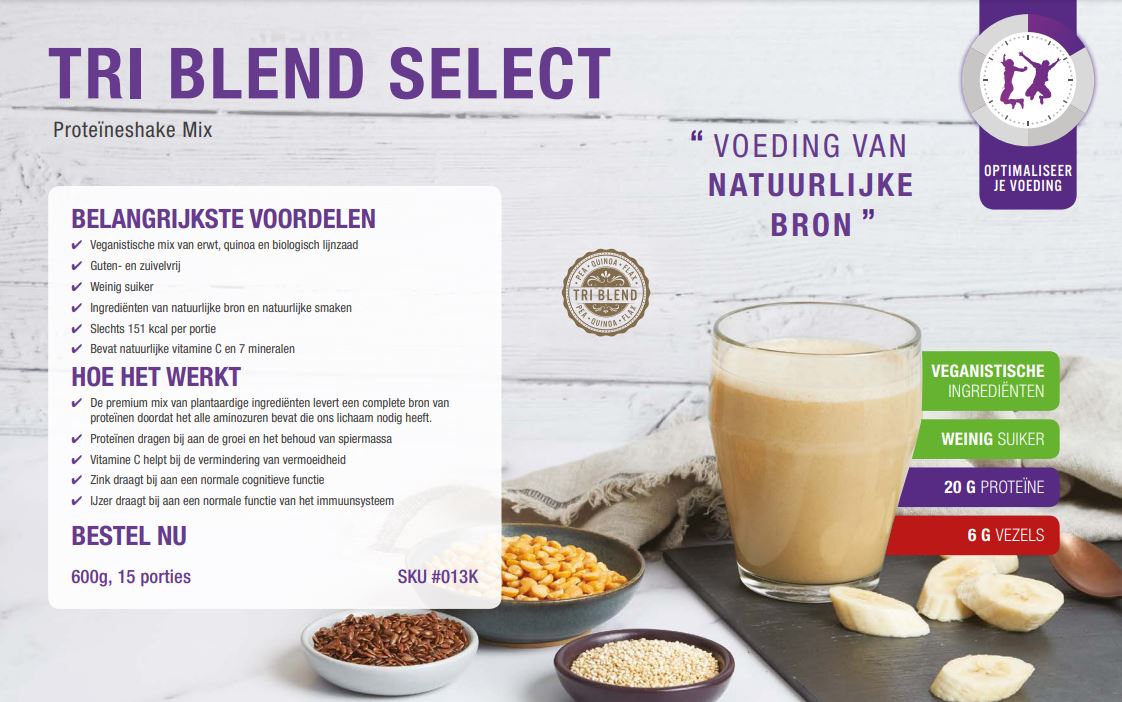 Product In The Spotlight: Herbalife TRI Blend Select