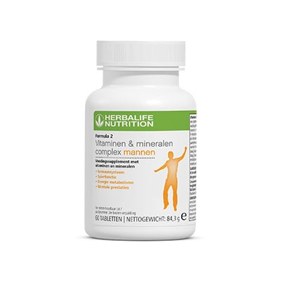 Formula 2 Vitaminen- & Mineralen Complex Mannen